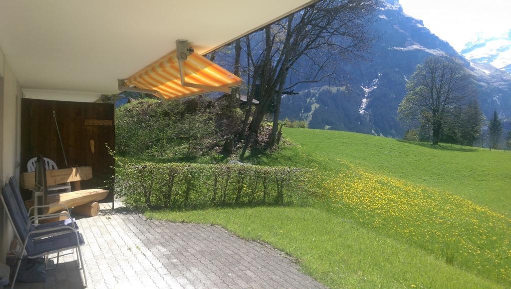 Mom - Alpine Boutique Apartments, Grindelwald Gletscher, Eiger View Terrace Studio Szoba fotó