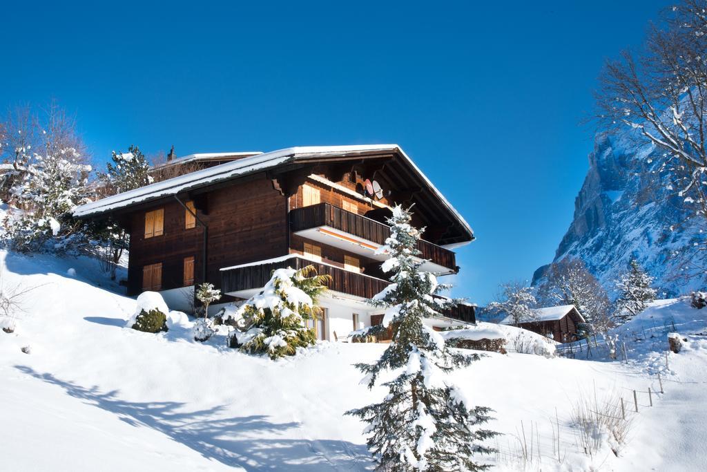 Mom - Alpine Boutique Apartments, Grindelwald Gletscher, Eiger View Terrace Studio Szoba fotó