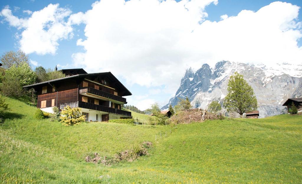 Mom - Alpine Boutique Apartments, Grindelwald Gletscher, Eiger View Terrace Studio Kültér fotó